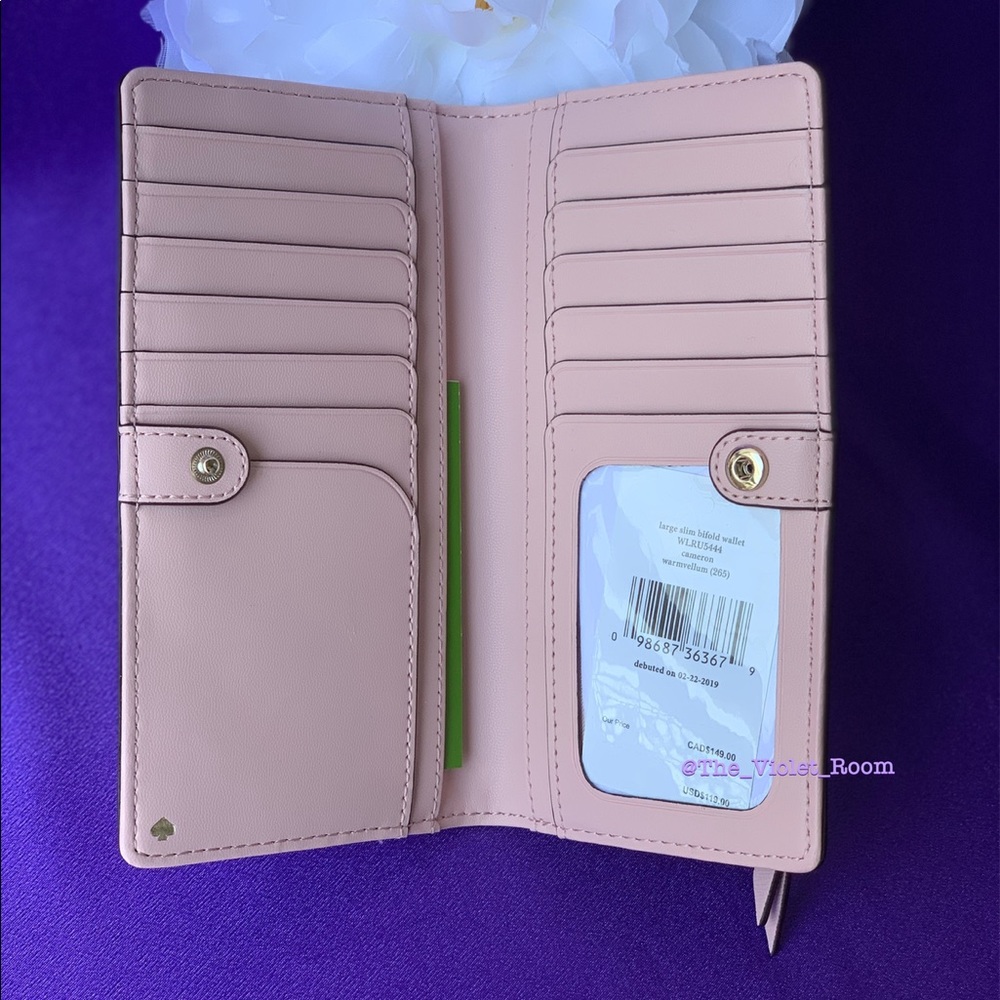 ▪️KATE SPADE▪️ Cameron Slim Wallet 2019 Collection - Picture 6 of 8